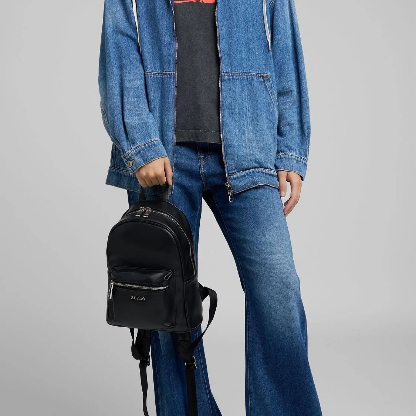 Дамска раница Replay Women Rucksack FW3587.000.A0420A Hand View