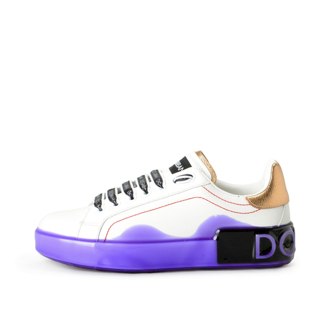 Dolce & Gabbana Portofino Women Sneakers CK1587 AK236 8I111 Medial View