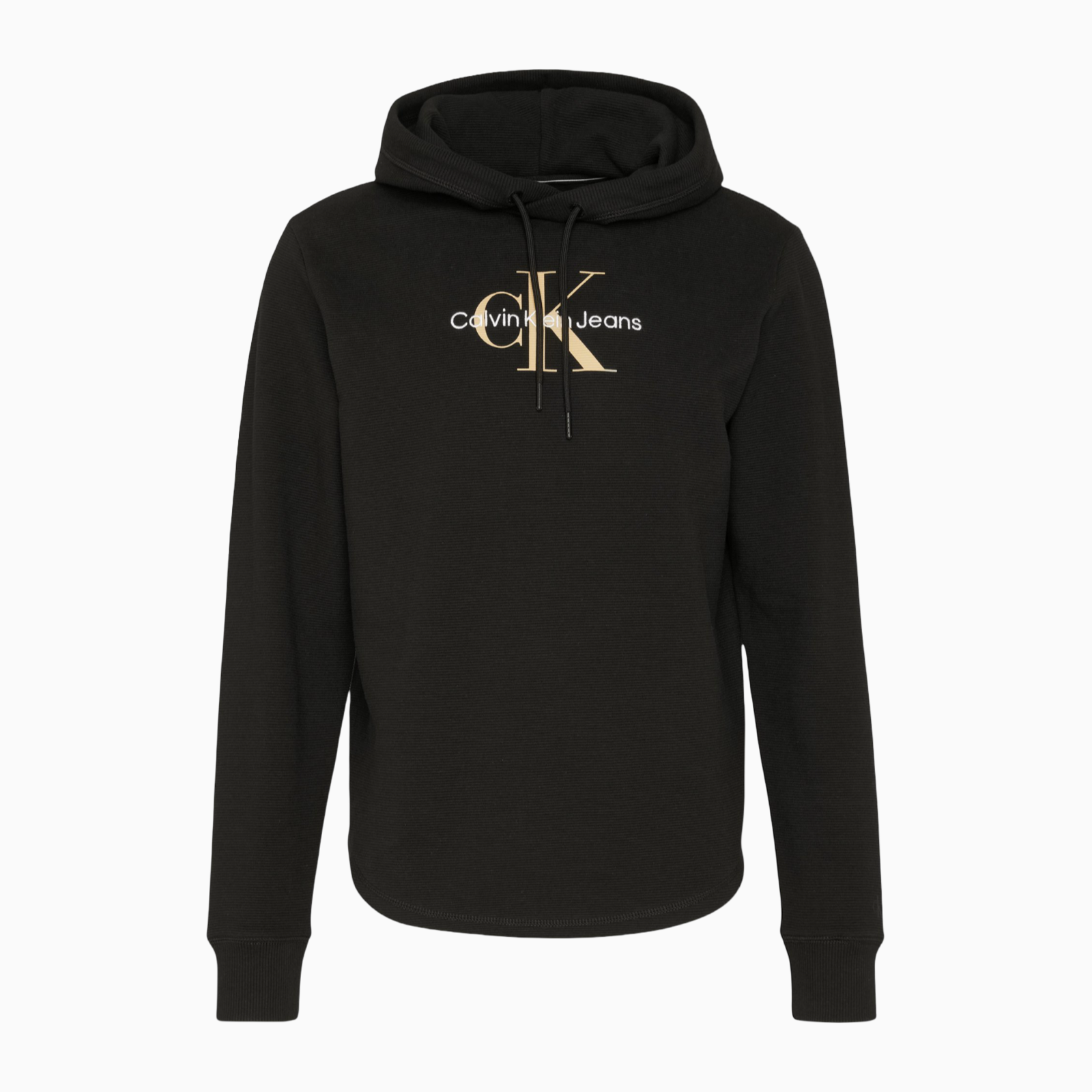 Мъжко черно худи Calvin Klein Jeans Men Hoodie J30J322701 Front View