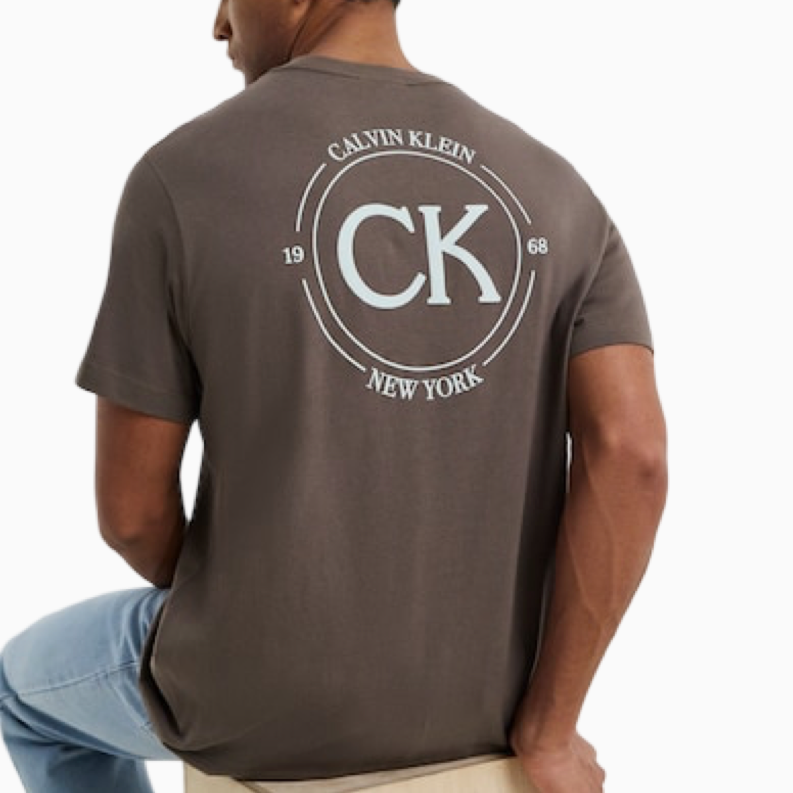 Мъжка тениска Calvin Klein Men T-shirt LV04RE825G Back View