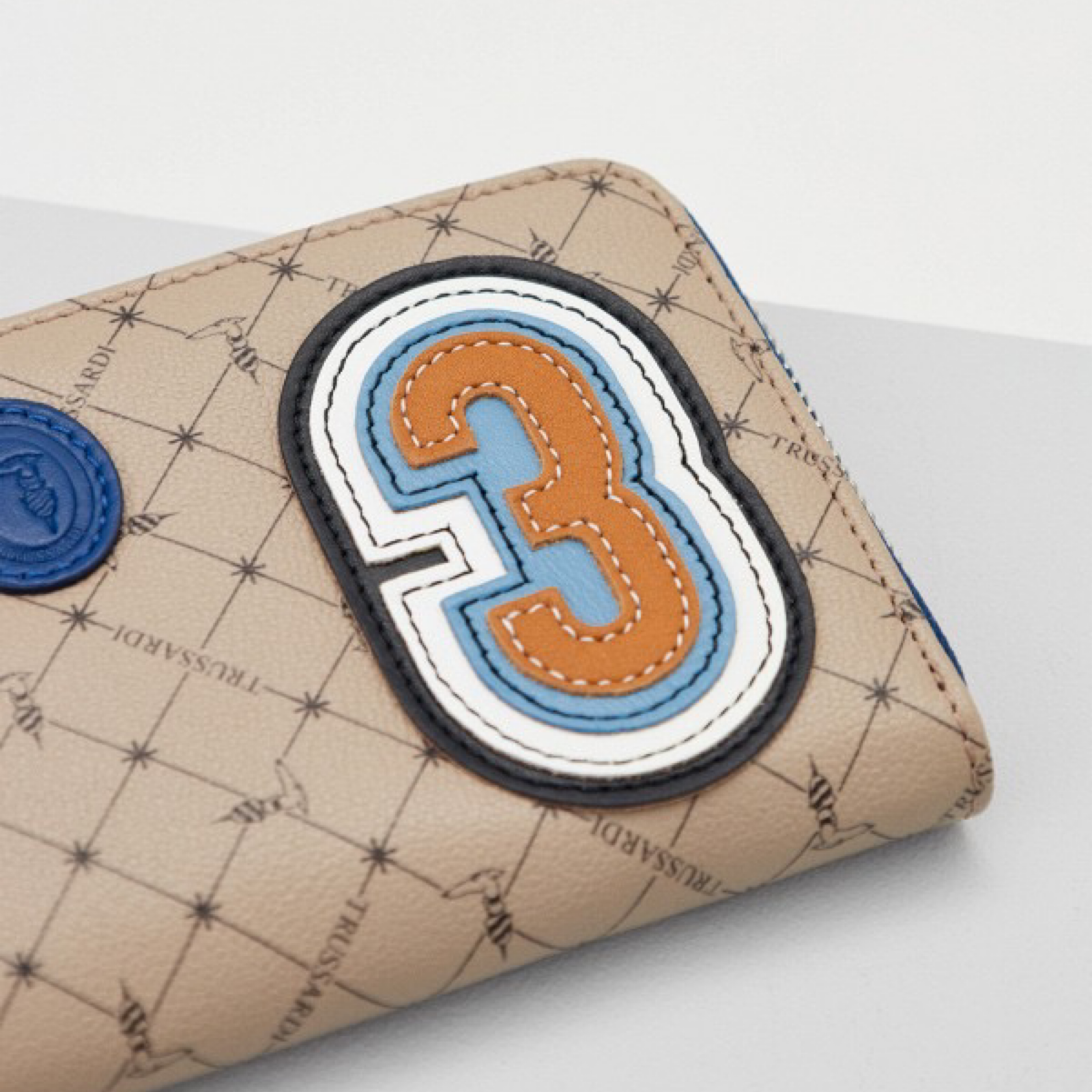 Мъжко клъч портмоне Trussardi Men Wallet Close-Up