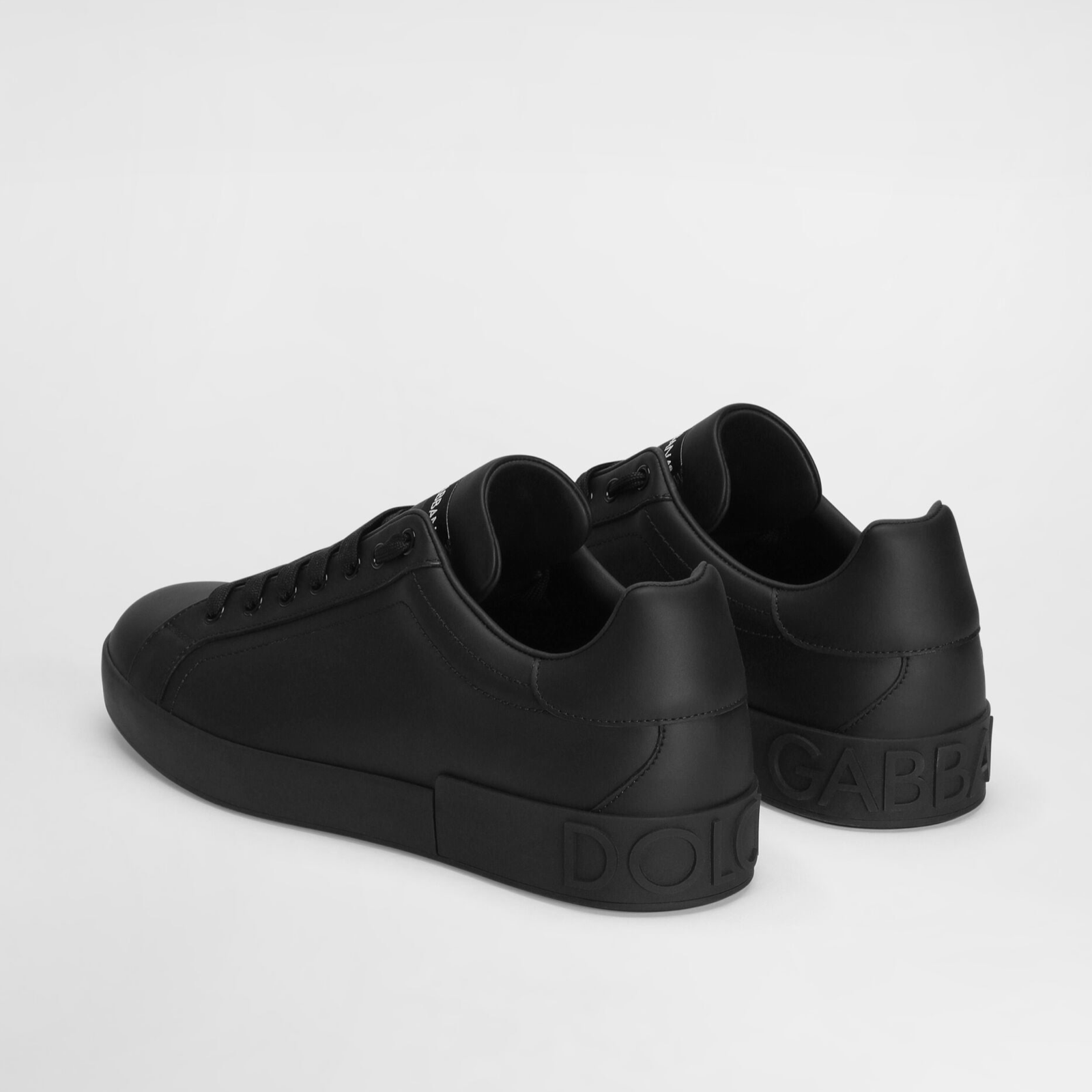 Dolce & Gabbana Portofino Men Sneakers CS1772A106580999 Heel View