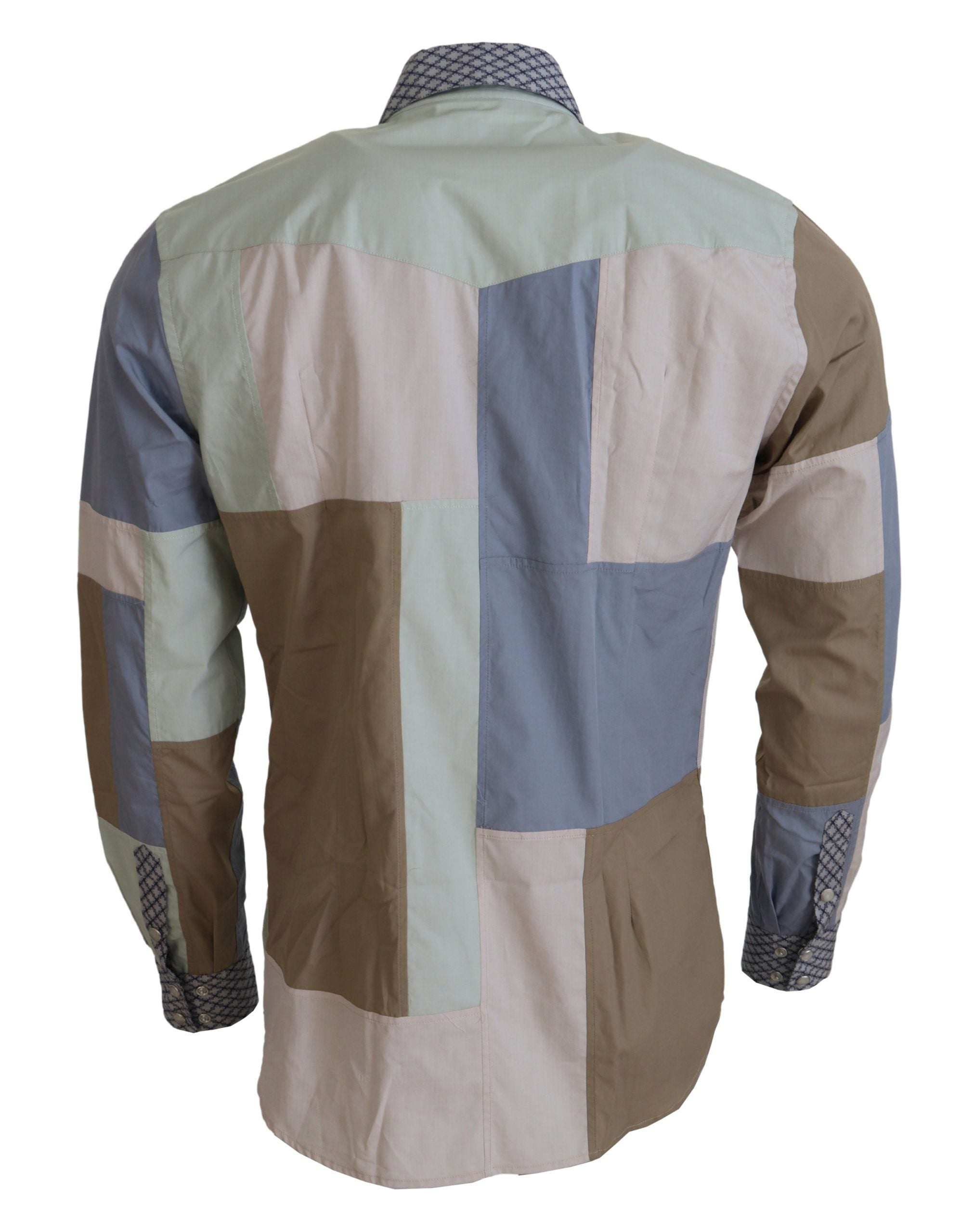 Dolce & Gabbana Multicolor Slim Fit Ежедневна риза