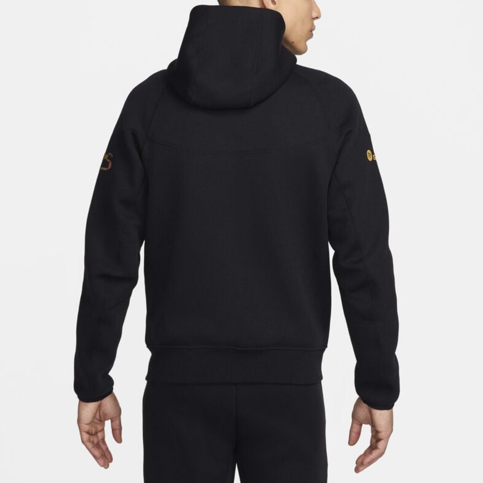Мъжки суичър Nike F.C. Barcelona Men Tech Fleece Sweatshirt HF7724-011 Back View