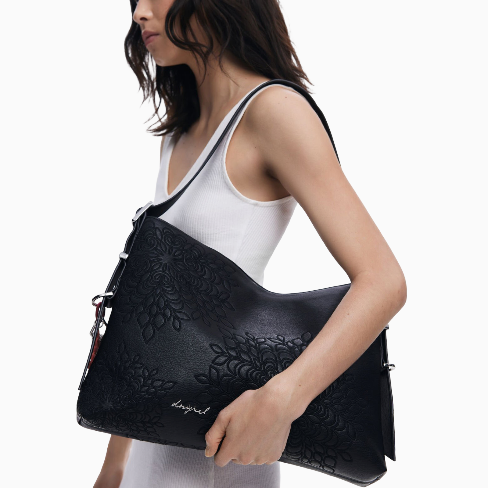 Дамска чанта Women’s shoulder bag Desigual 25WAXPA0 2000 Black