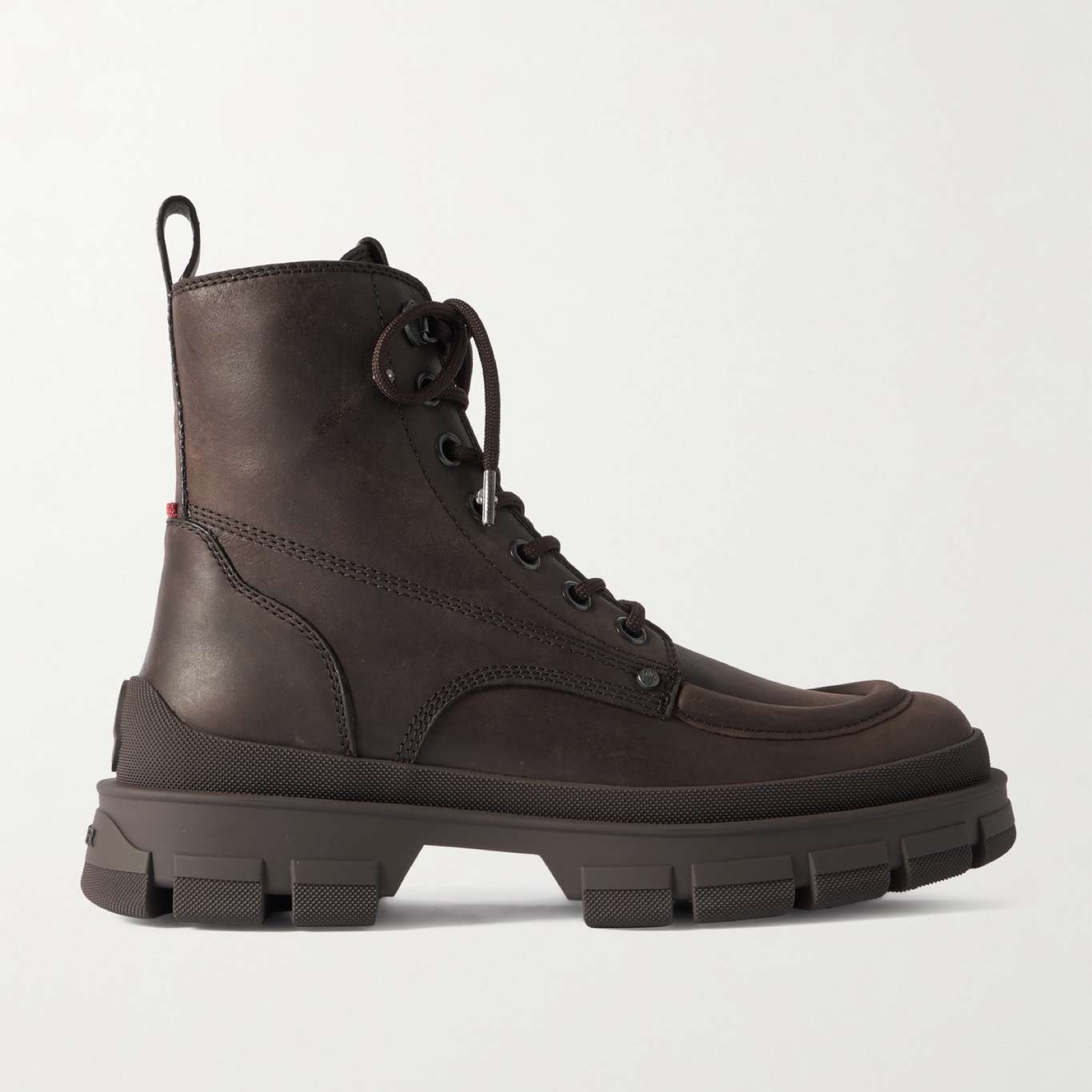 Moncler Hevea City Men Ankle Boots Lateral View