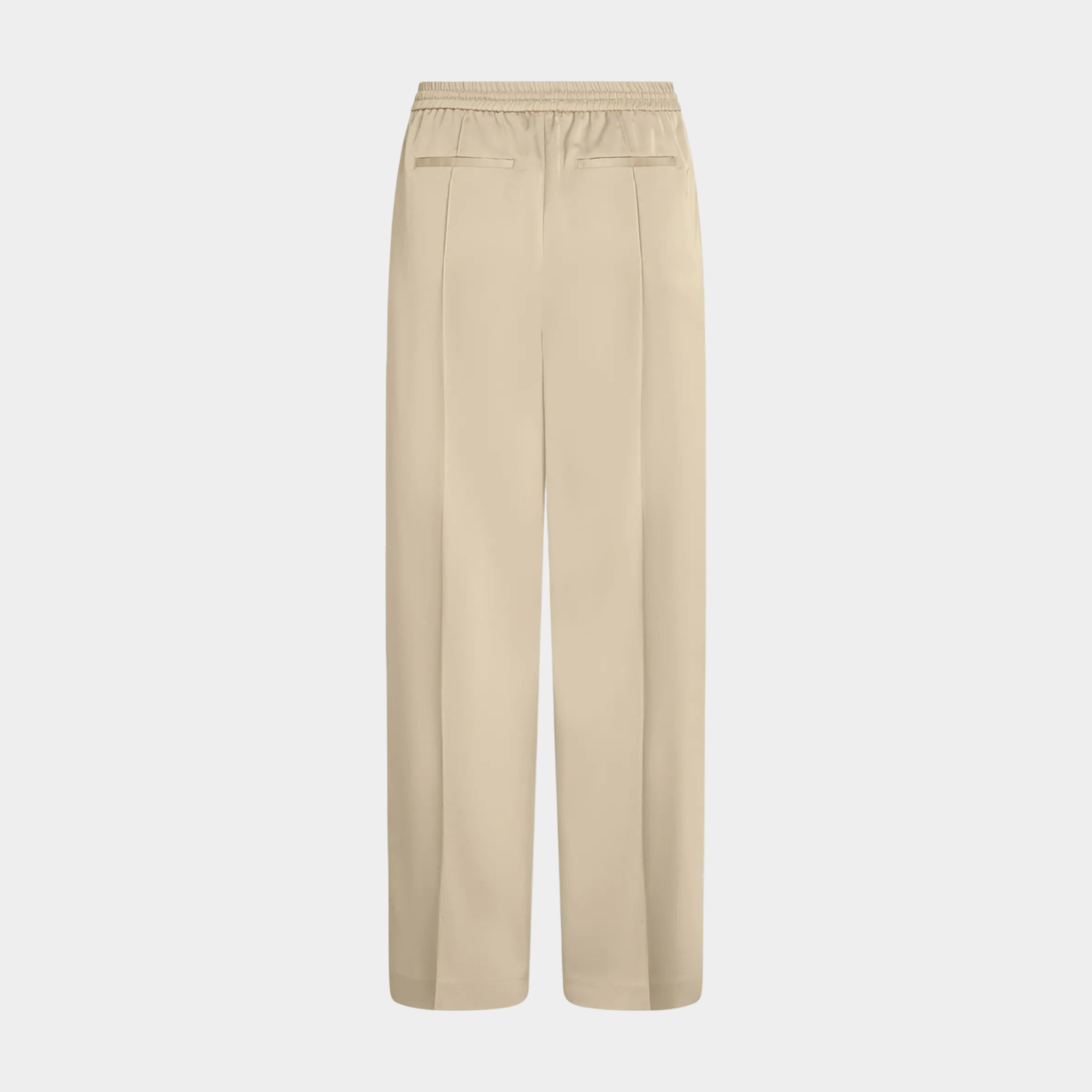 Дамски сатенени панталони Karl Lagerfeld Jeans Wide-Leg Satin Women Trousers B2W10058 2MW Back View