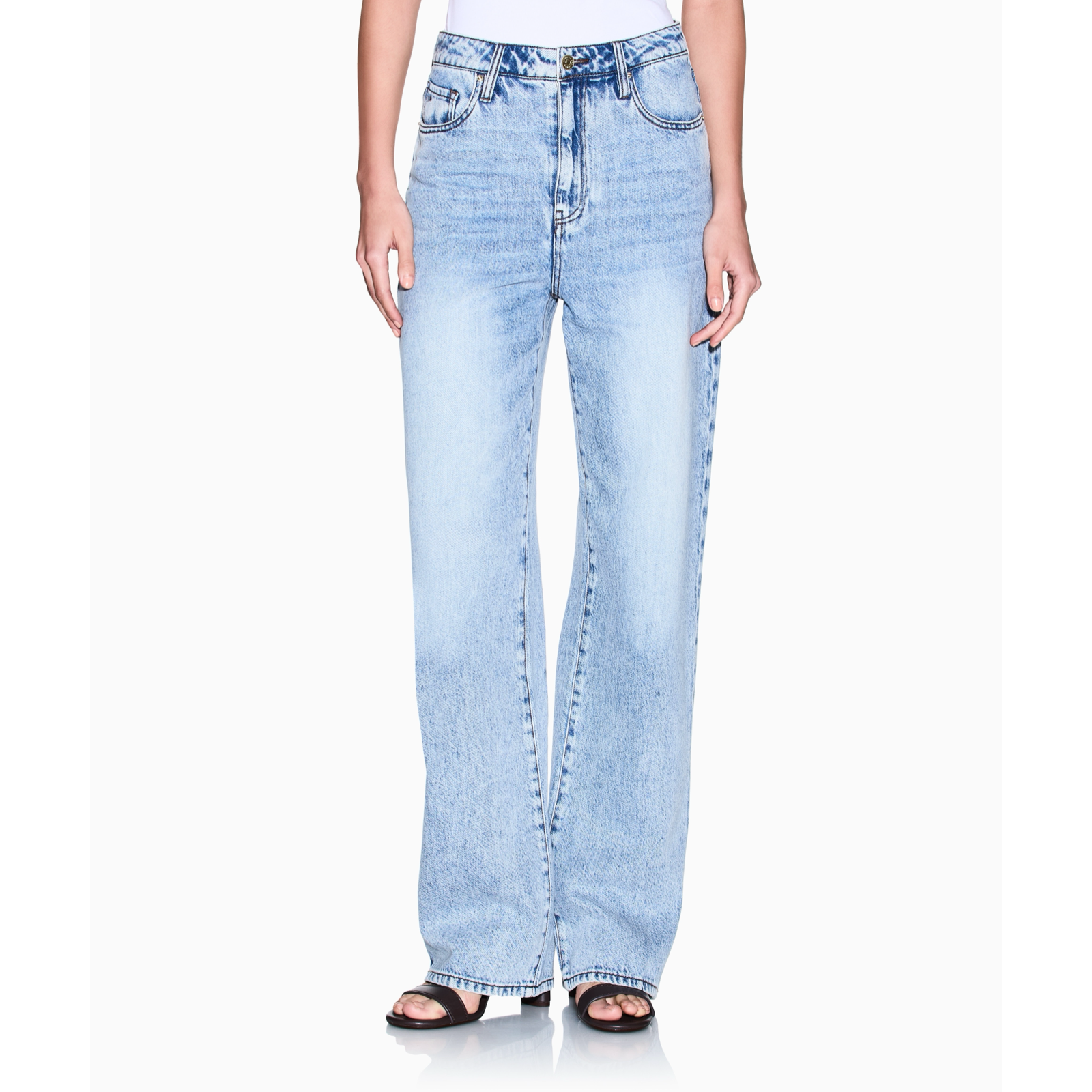 Дамски дънки Armani Exchange Women Jeans XW000100 AF21338 MB001 Front View