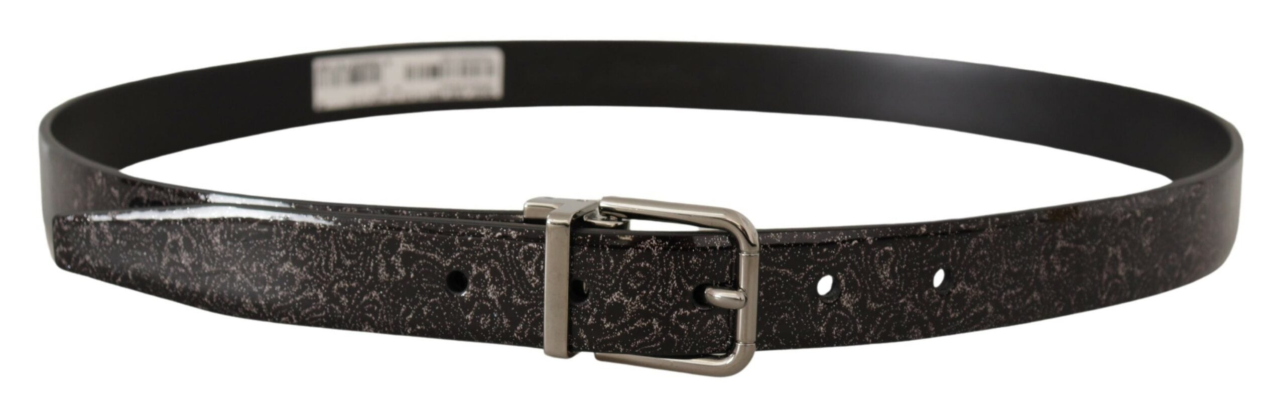 Dolce & Gabbana елегантен кожен колан Grosgrain с метална катарама