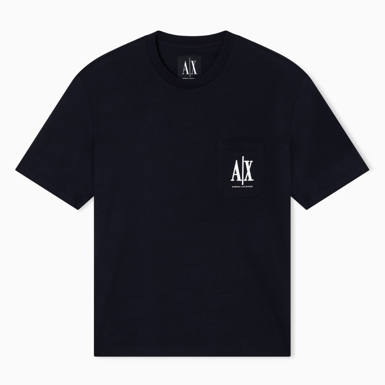 Мъжка тъмно синя тениска Armani Exchange Men T-shirt XM000366 AF12308 UB101 Front View