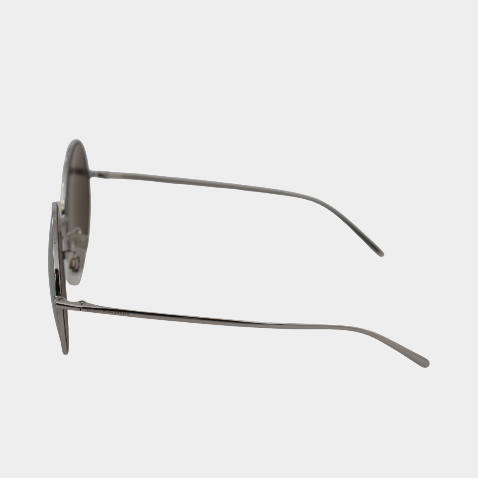 Dolce & Gabbana Chic Silver Grey Lens Sunglasses