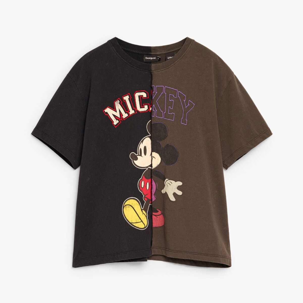 Дамска тениска Desigual Mickey Women T-shirt 26WWTK59 2002 Front View