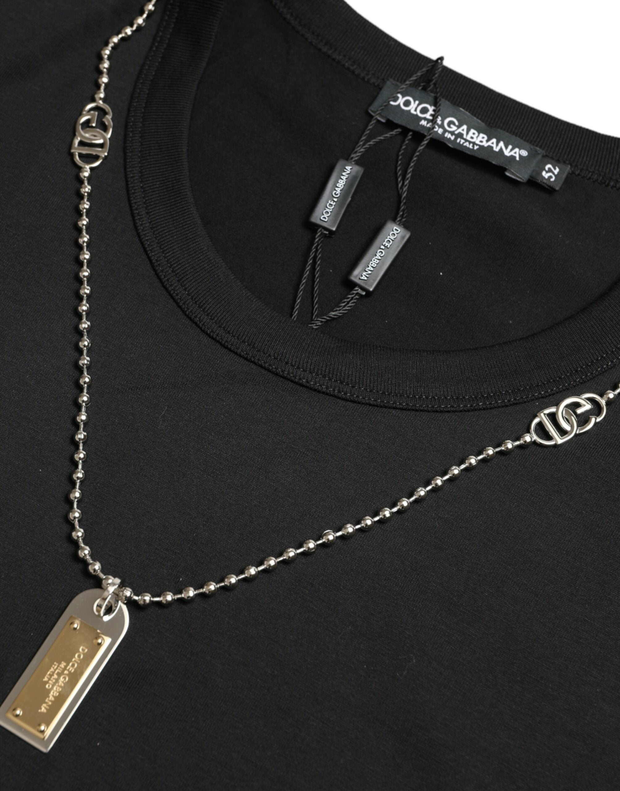Dolce & Gabbana Necklace Men T-shirt