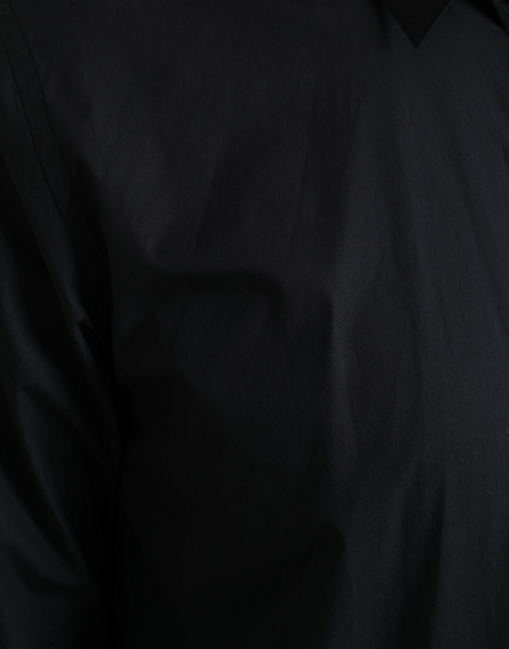 Елегантна тъмносиня прилепнала риза Dolce & Gabbana