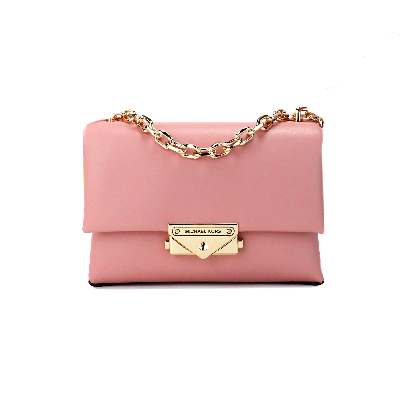 Michael Kors Cece Small Primrose Vegan кожена чанта с капак през рамо