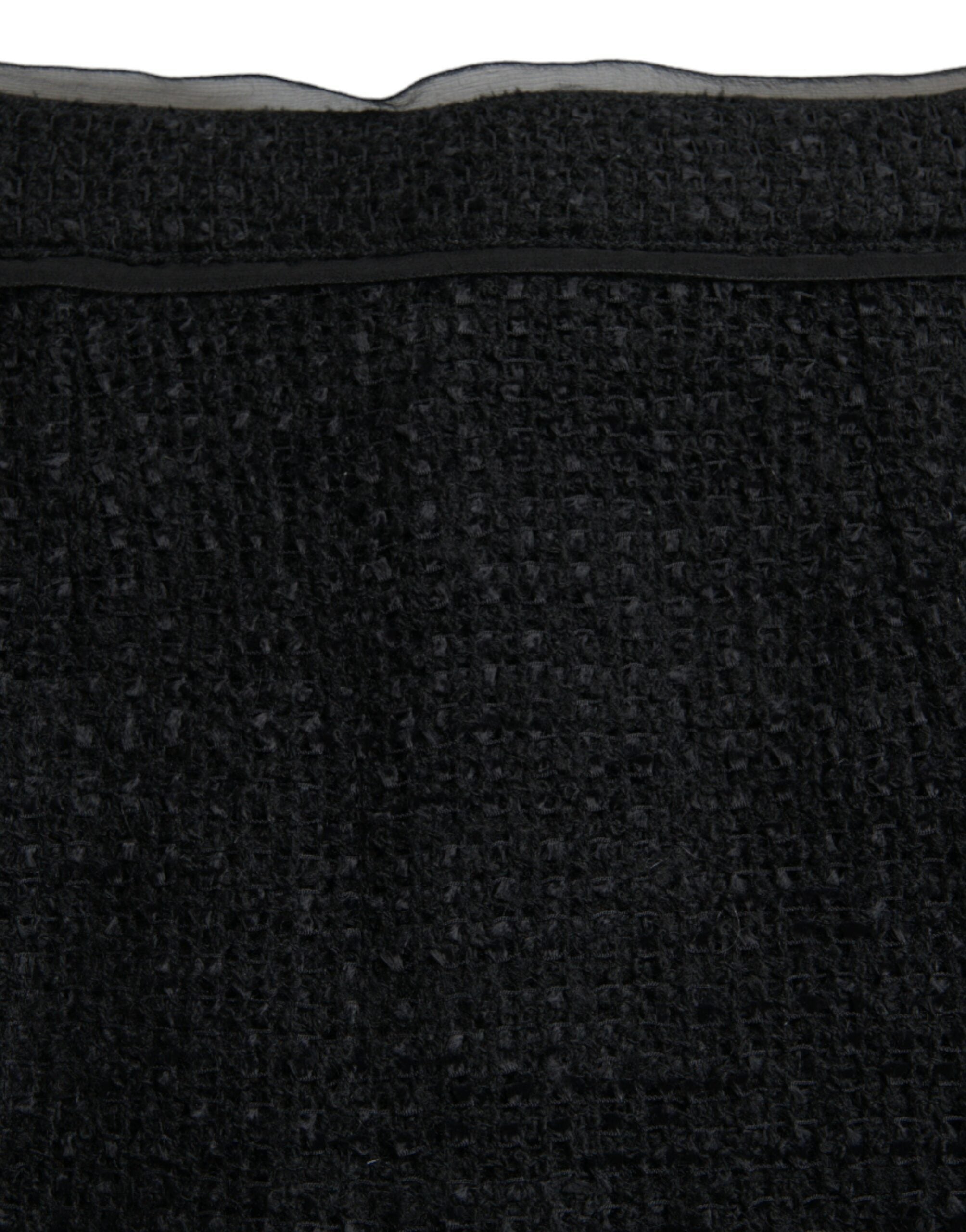 Dolce & Gabbana Елегантна миди пола с висока талия