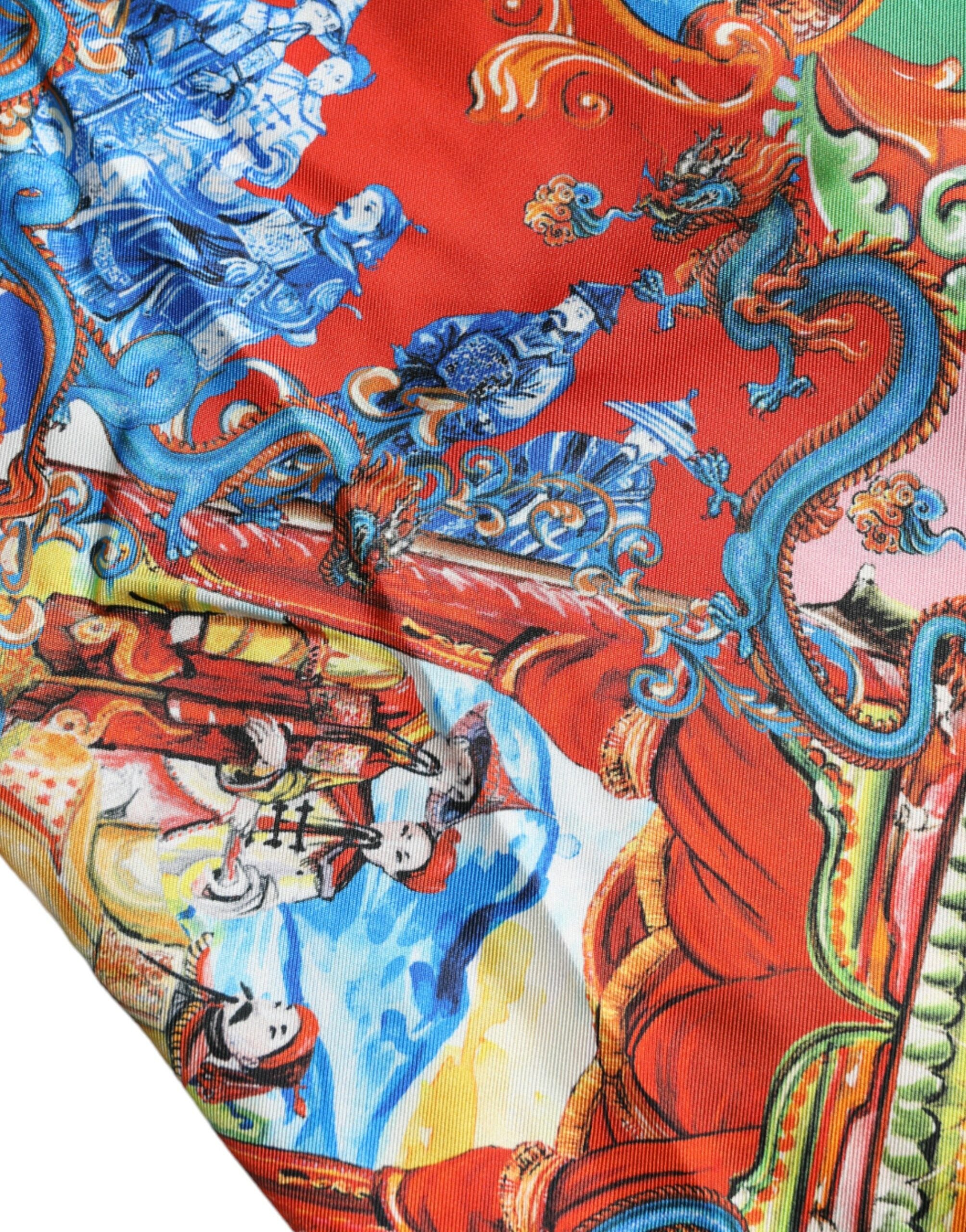 Dolce & Gabbana Ежедневна риза с многоцветни шарки и копчета