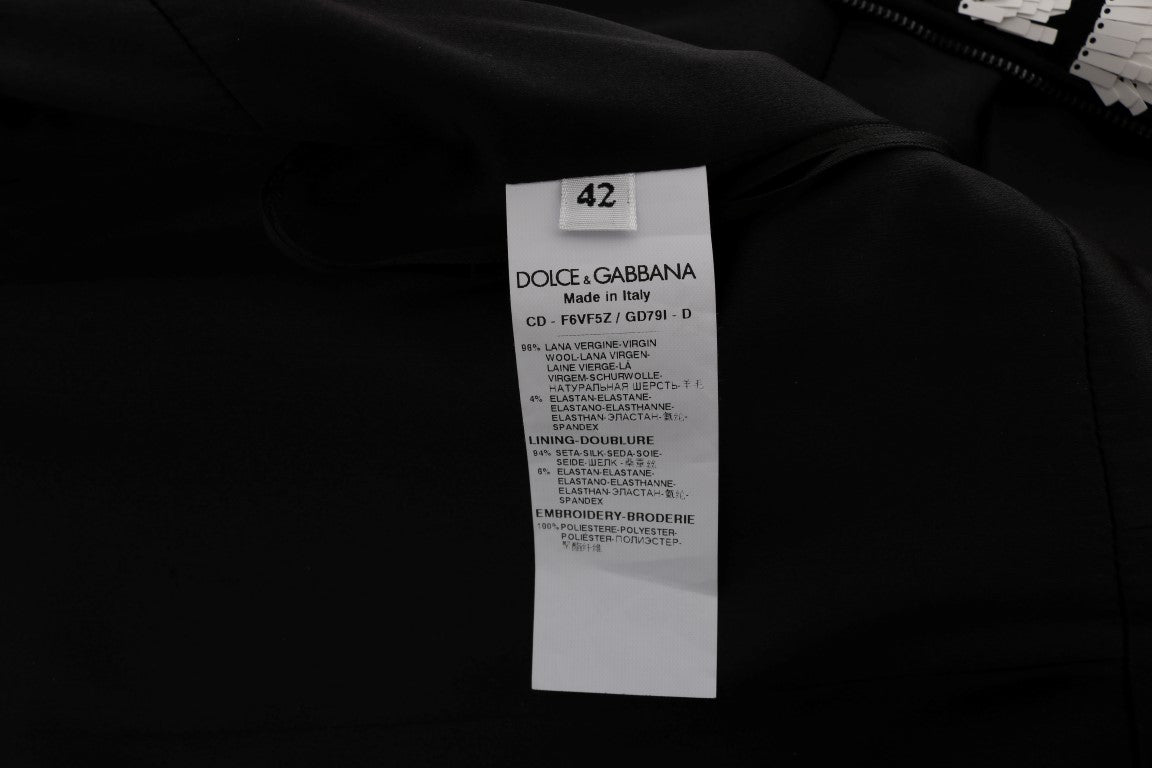 Dolce & Gabbana Раирана рокля-калъф без ръкави