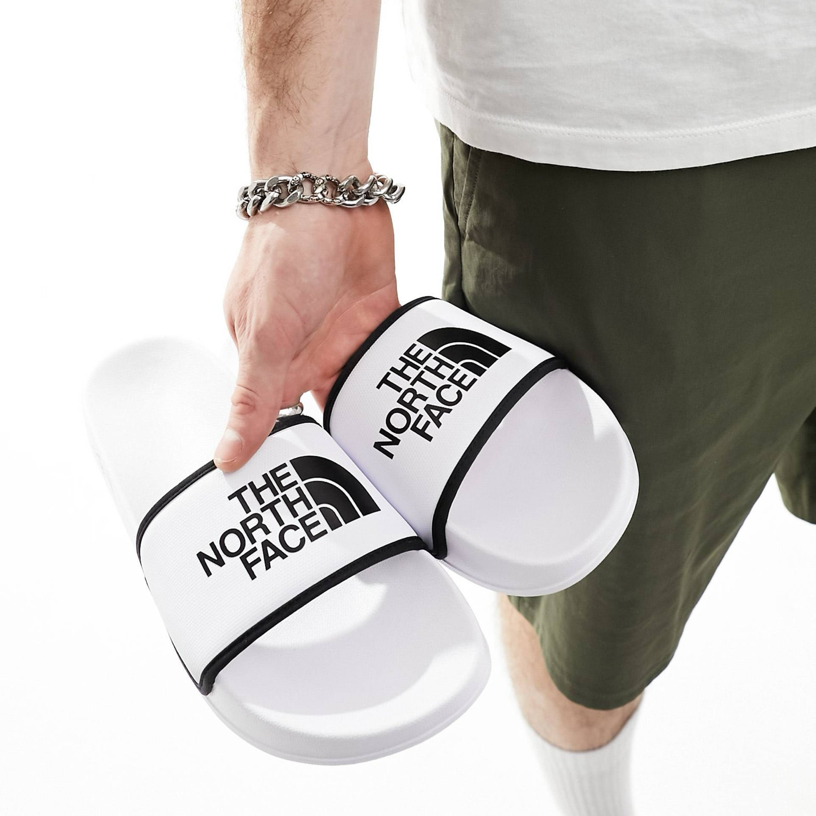 Мъжки чехли The North Face Men Slippers NF0A4T2R Model View