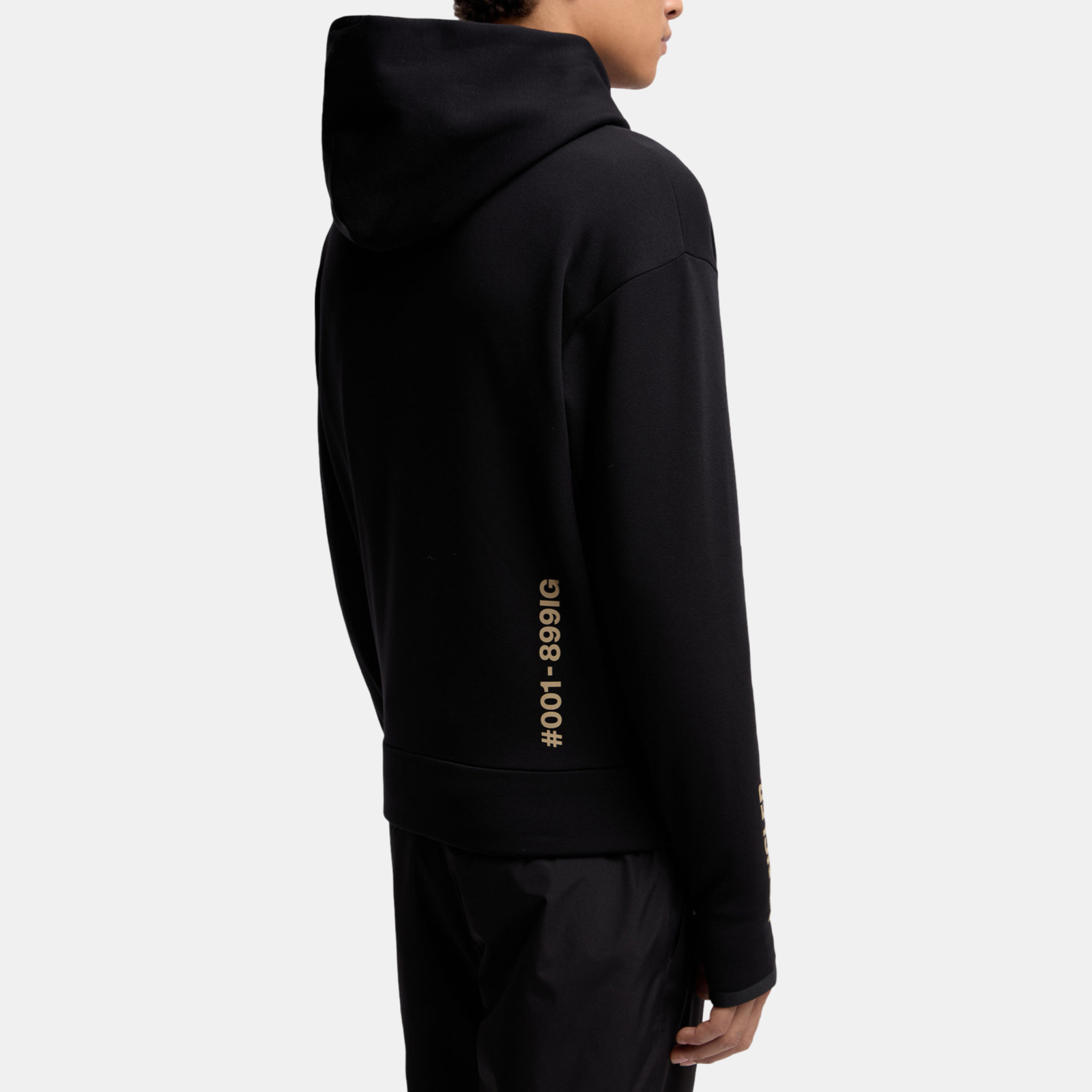 Moncler Grenoble Polartec Men Hoodie K20978G00028899IG Side View