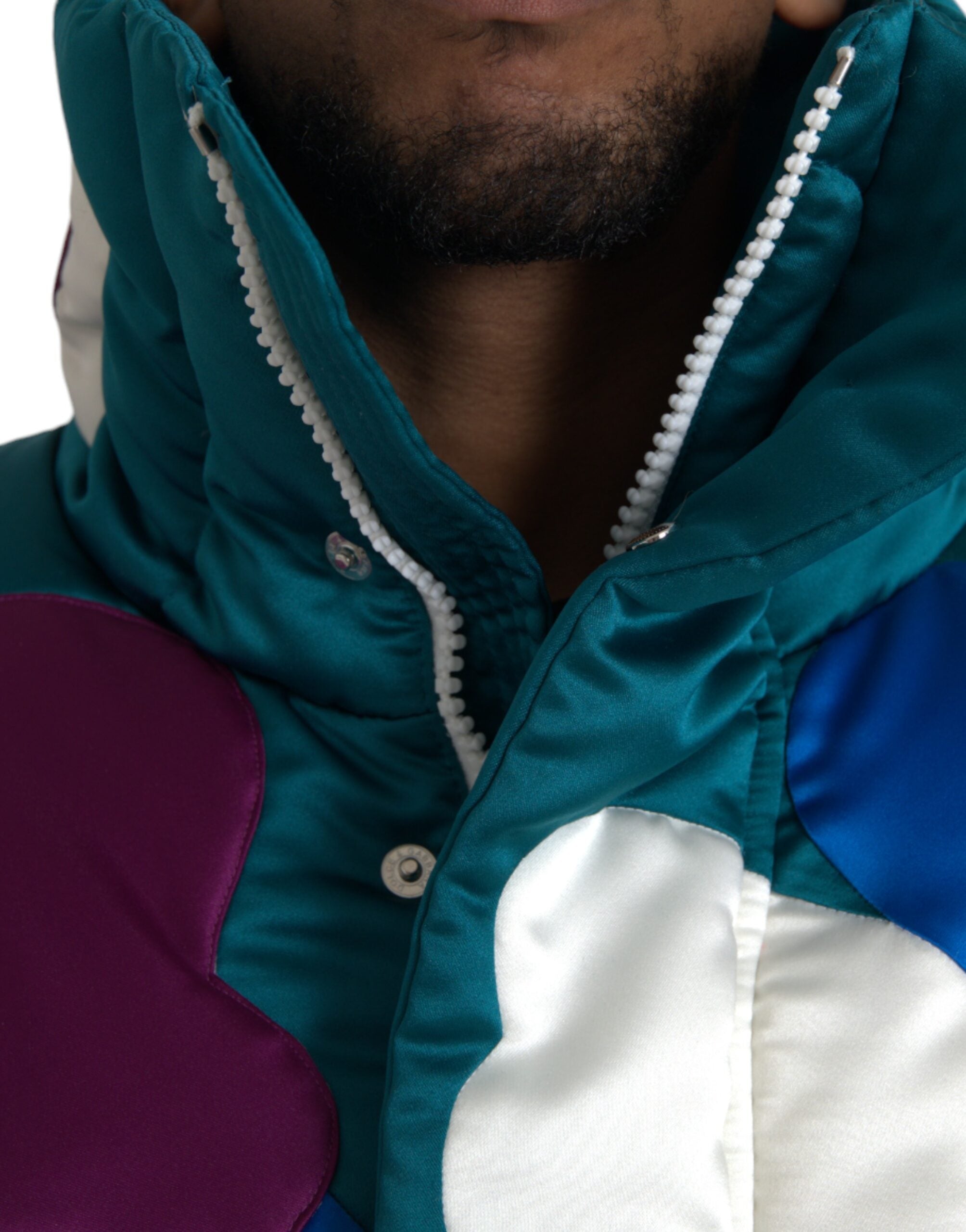 Dolce & Gabbana Многоцветно яке с флорална ветровка