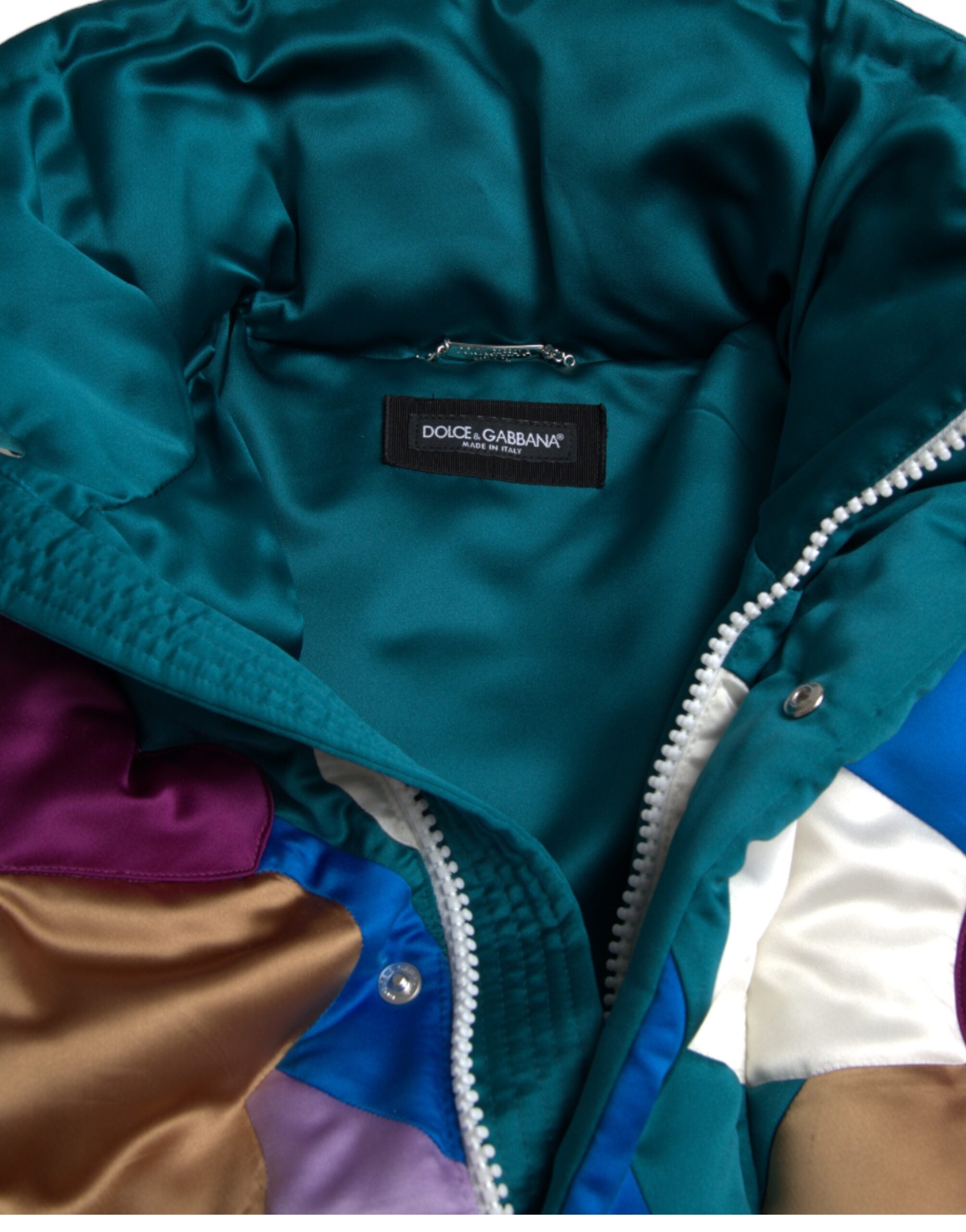 Dolce & Gabbana Многоцветно яке с флорална ветровка