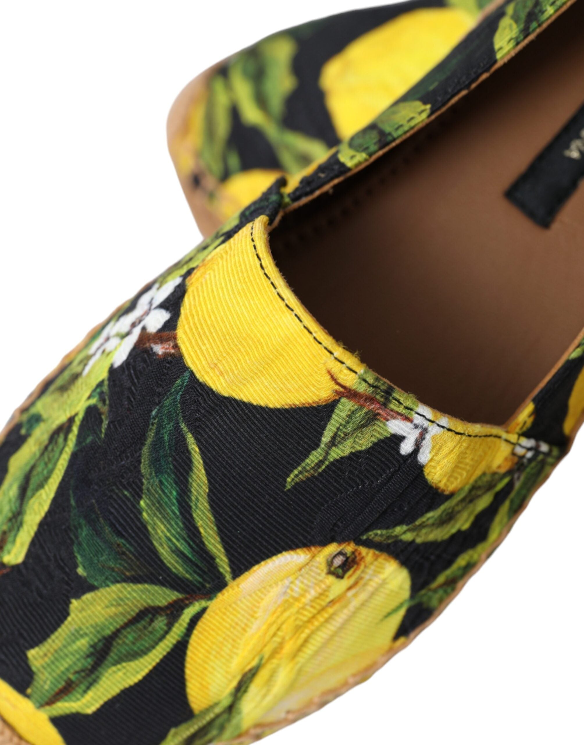 Dolce & Gabbana Lemon Women Espadrilles Close-Up