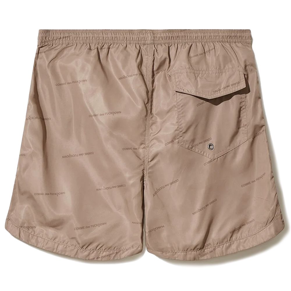 Мъжки бързосъхнещи бански в бежово Men’s swimwear Comme des Fuckdown in Beige