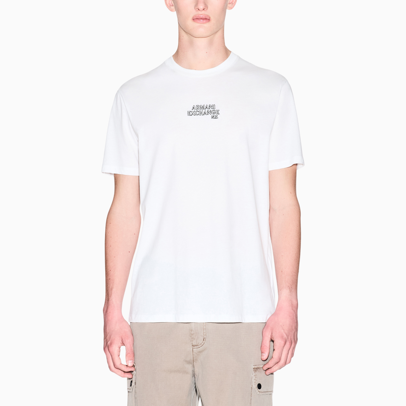 Мъжка тениска Armani Exchange Men T-shirt XM001784 AF10356 U0009 Front View