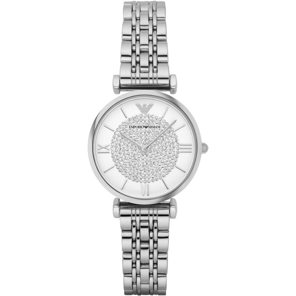 Emporio Armani Silver Steel Watch