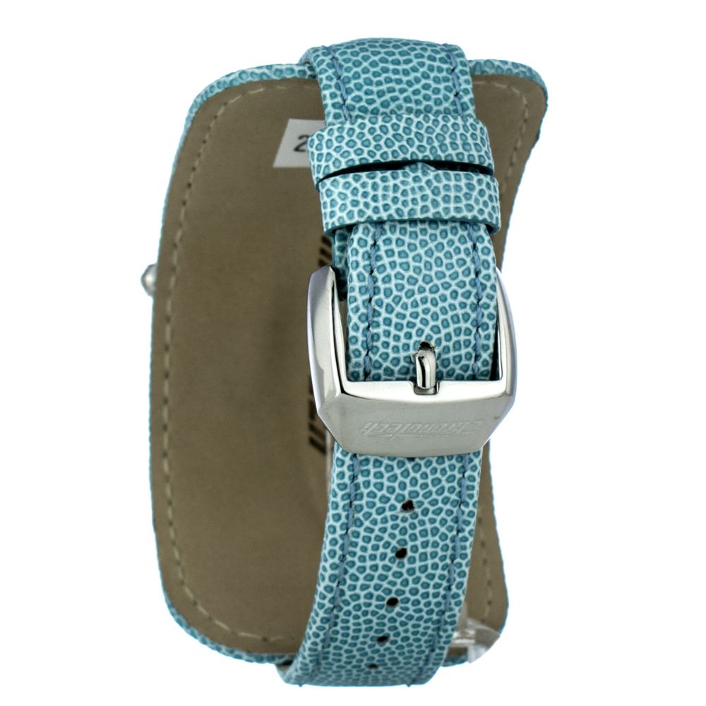 Зелен кожен часовник Chronotech