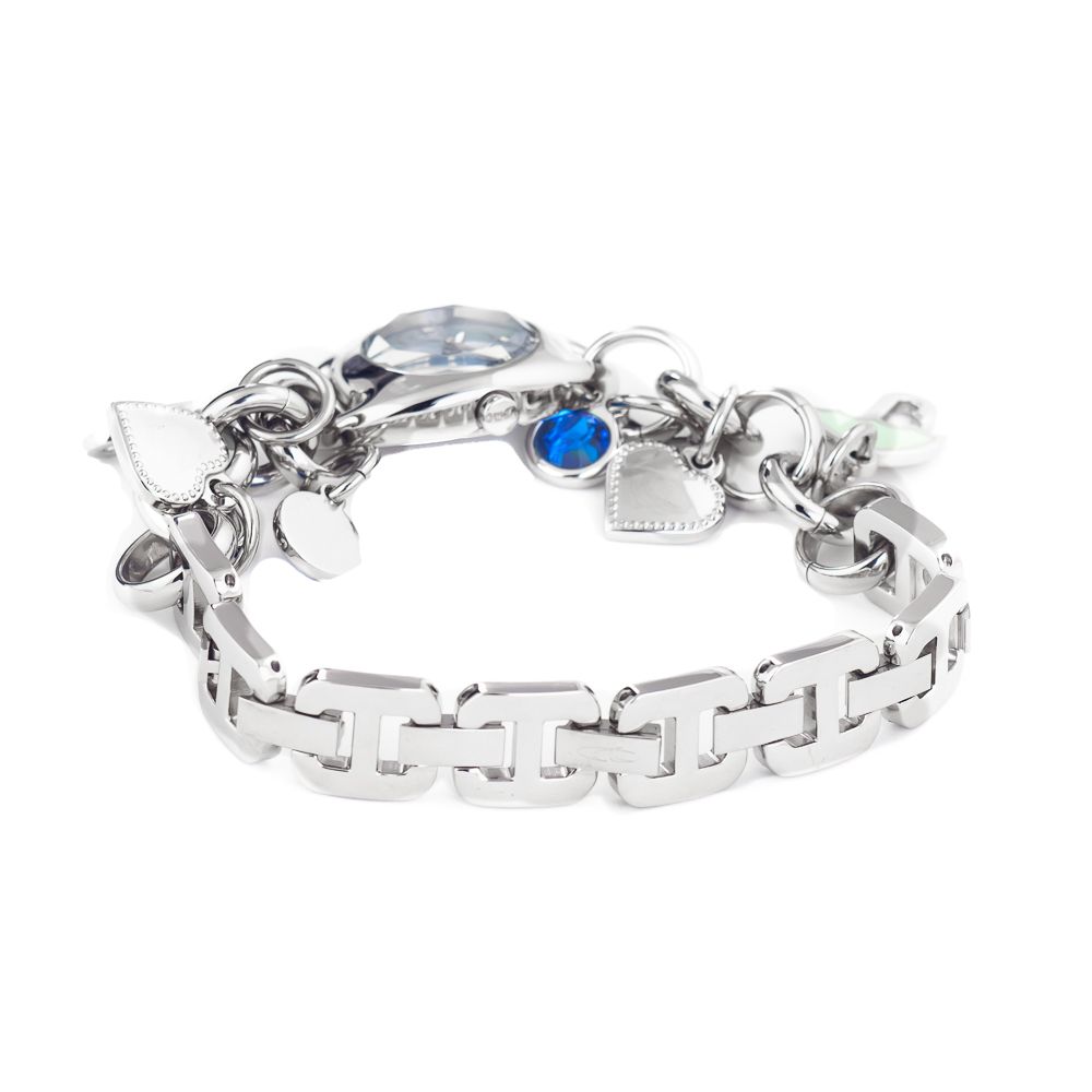 Часовник от сребърна стомана Chronotech