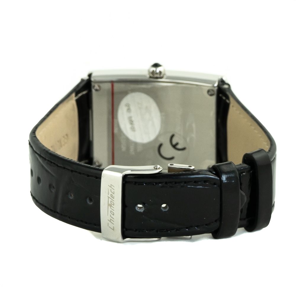 Часовник от сребърна стомана Chronotech