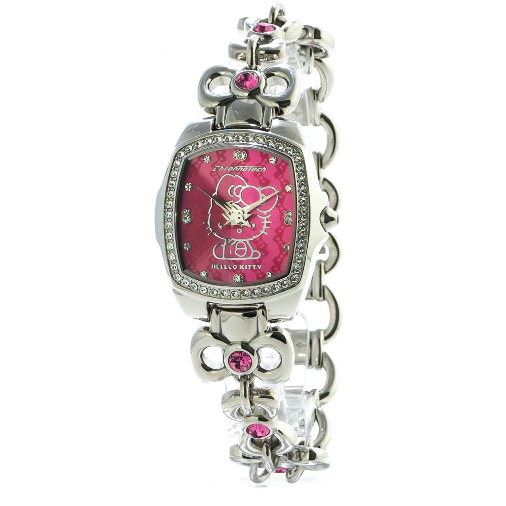 Часовник от сребърна стомана Chronotech