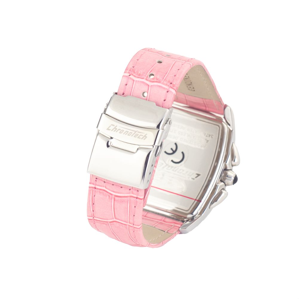 Часовник от сребърна стомана Chronotech