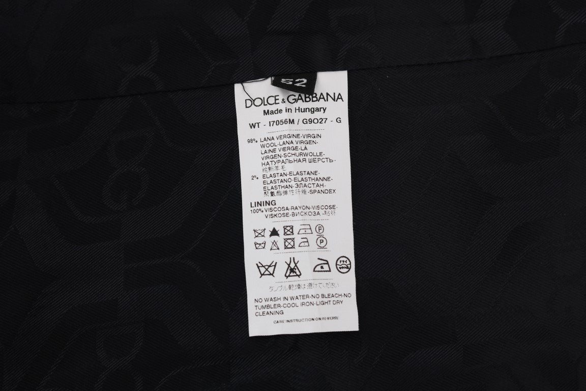 Dolce & Gabbana елегантен раиран жилетка от смес от вълна