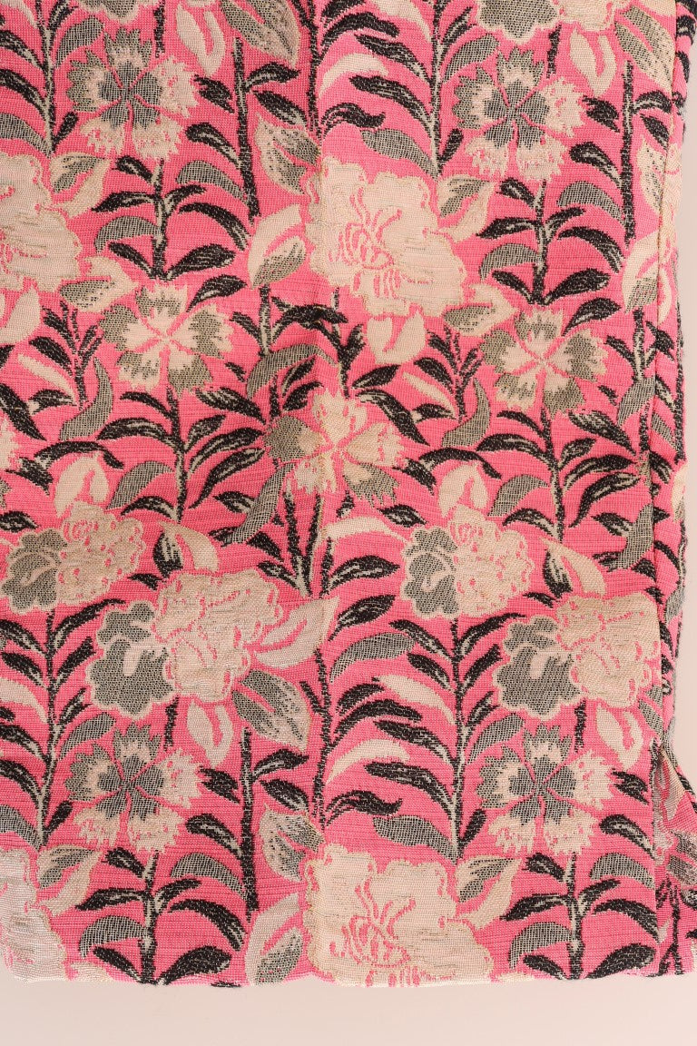 Dolce & Gabbana Елегантен панталон с брокат на цветя