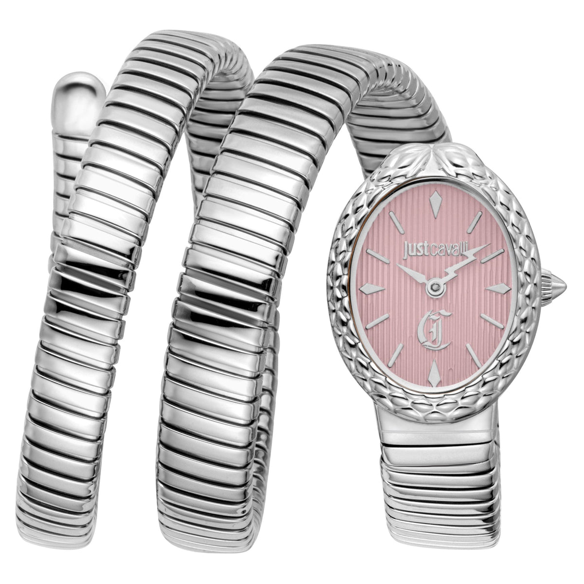 Just Cavalli Signature Snake Sognia Women Watch