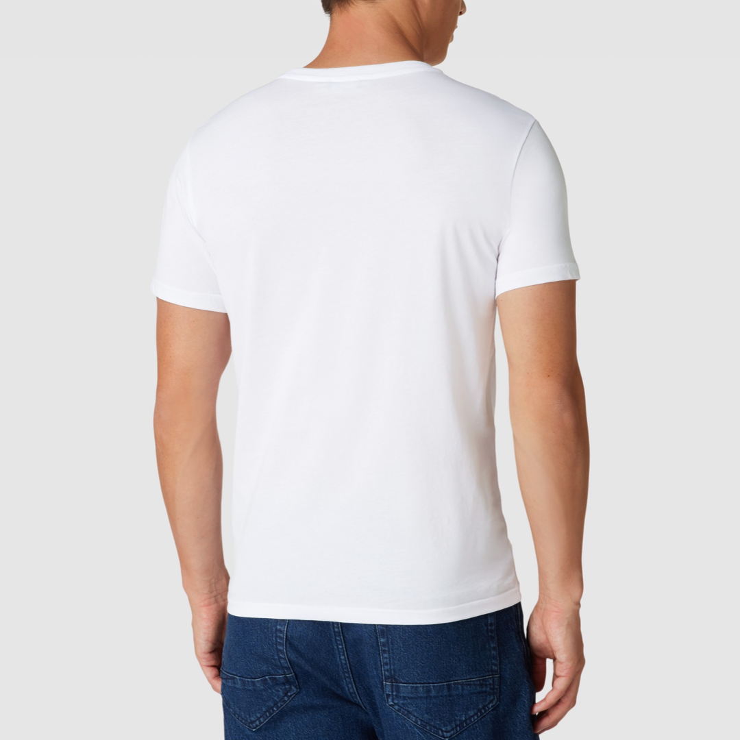 Мъжка бяла тениска Emporio Armani 211818 3R483