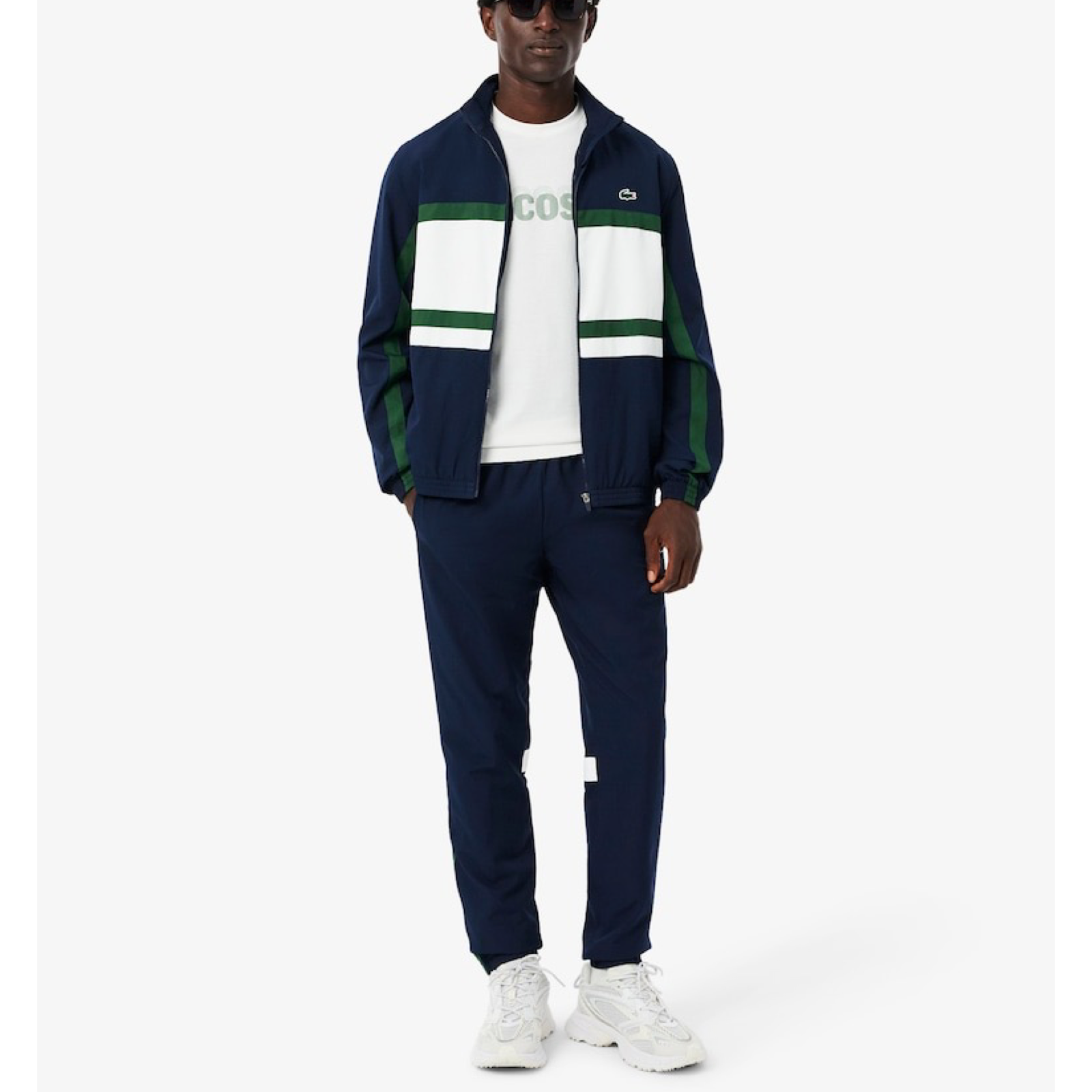 Мъжки екип Lacoste Men Tracksuit WH0226 00 525 Front View