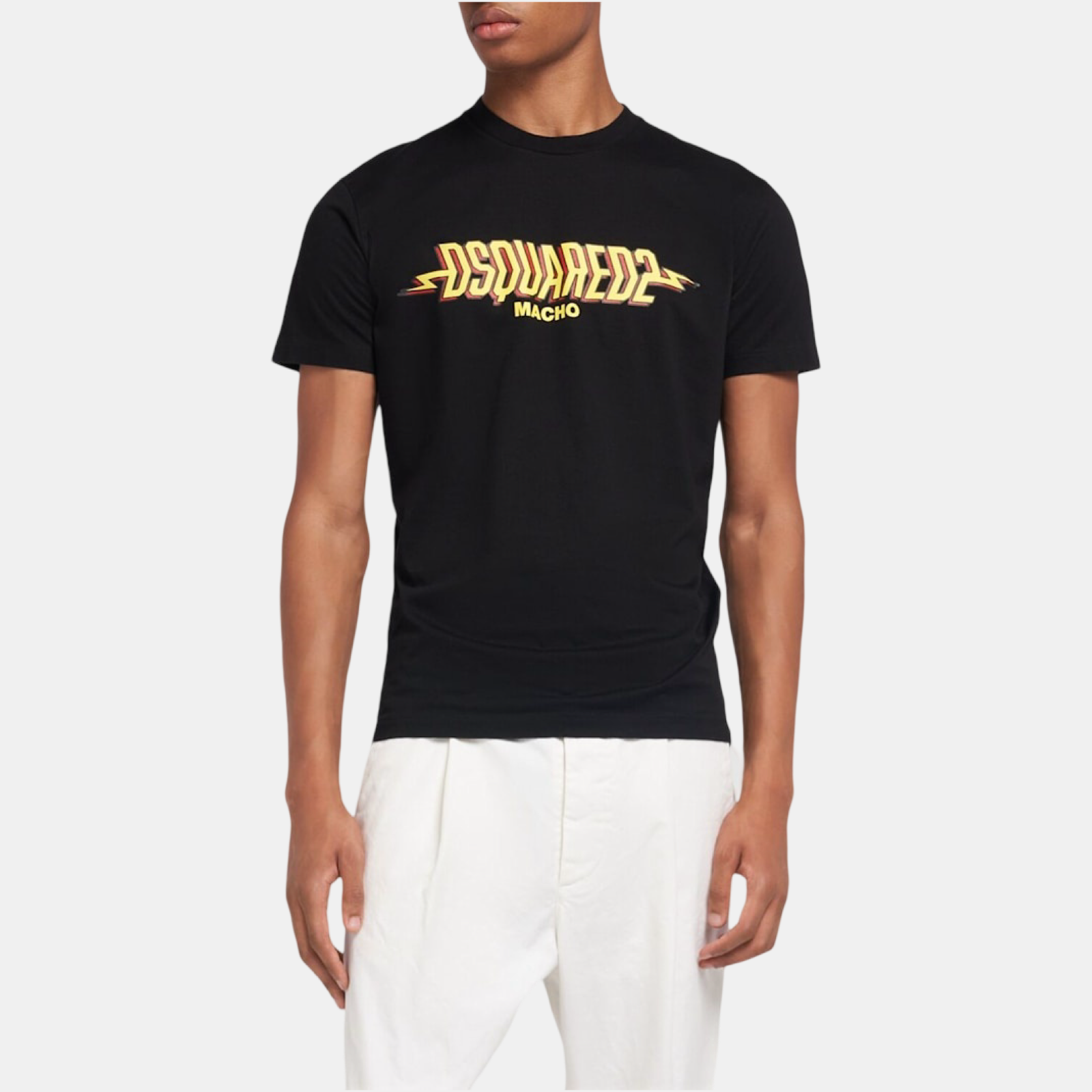 Мъжка черна тениска Dsquared² Men T-Shirt