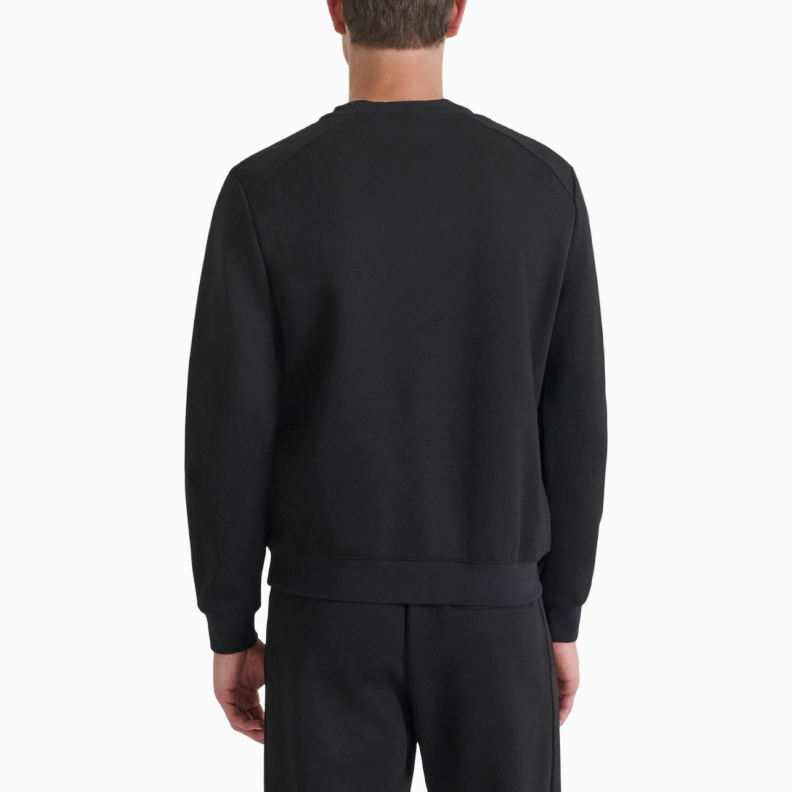 Мъжка черна блуза Antony Morato Men Sweatshirt MMFL01109-FA150215-9000 Back View