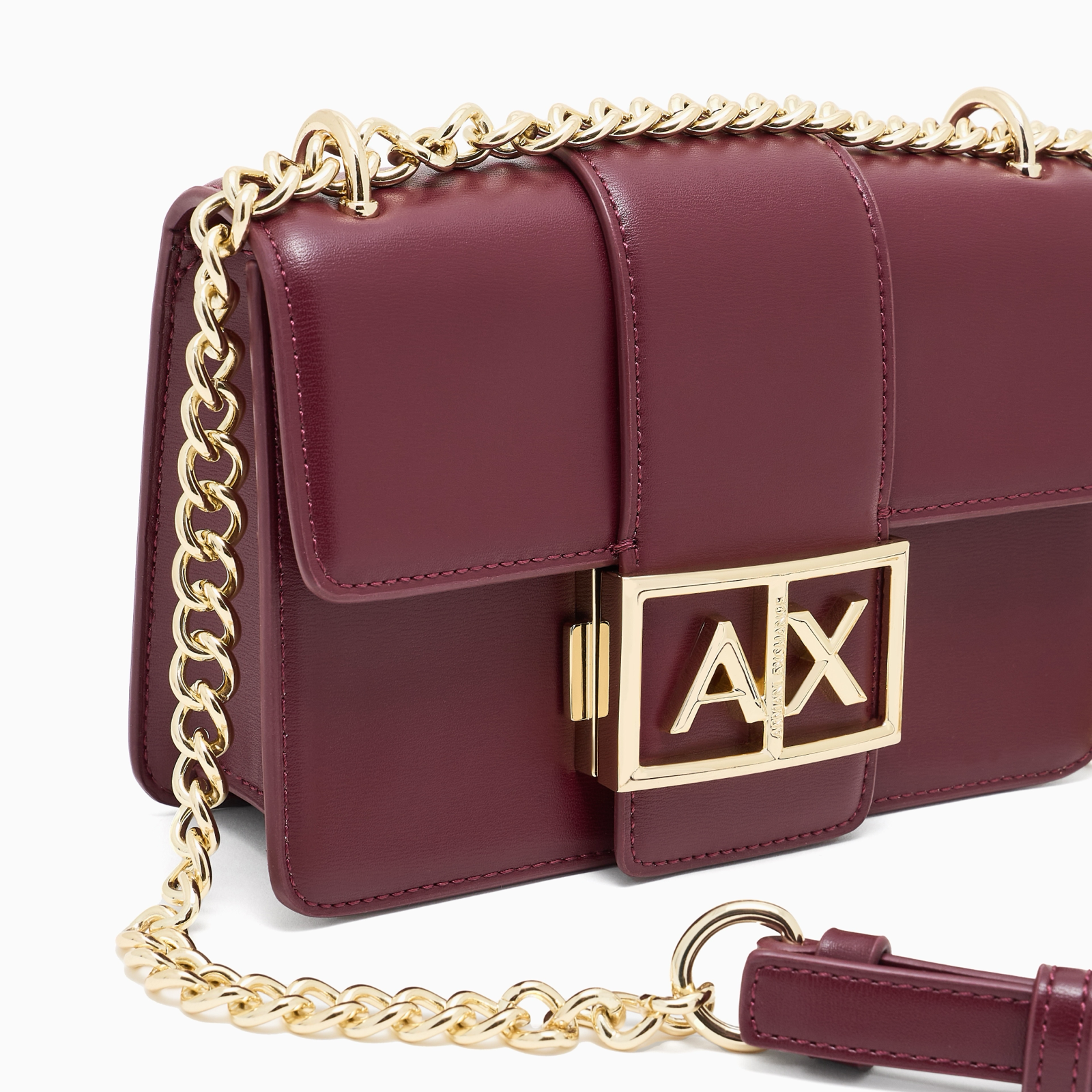Дамска чанта бордо Armani Exchange Women Crossbody Bag XW000070 AF12039 UA343 Close-Up