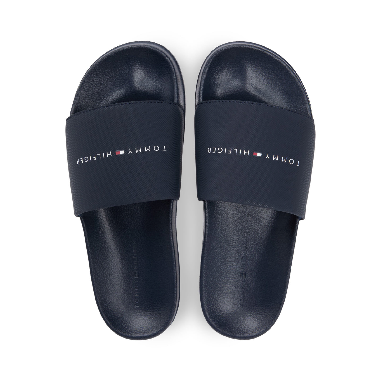 Мъжк сини чехли Tommy Hilfiger Men Slippers FM0FM05799 DW5 Top View