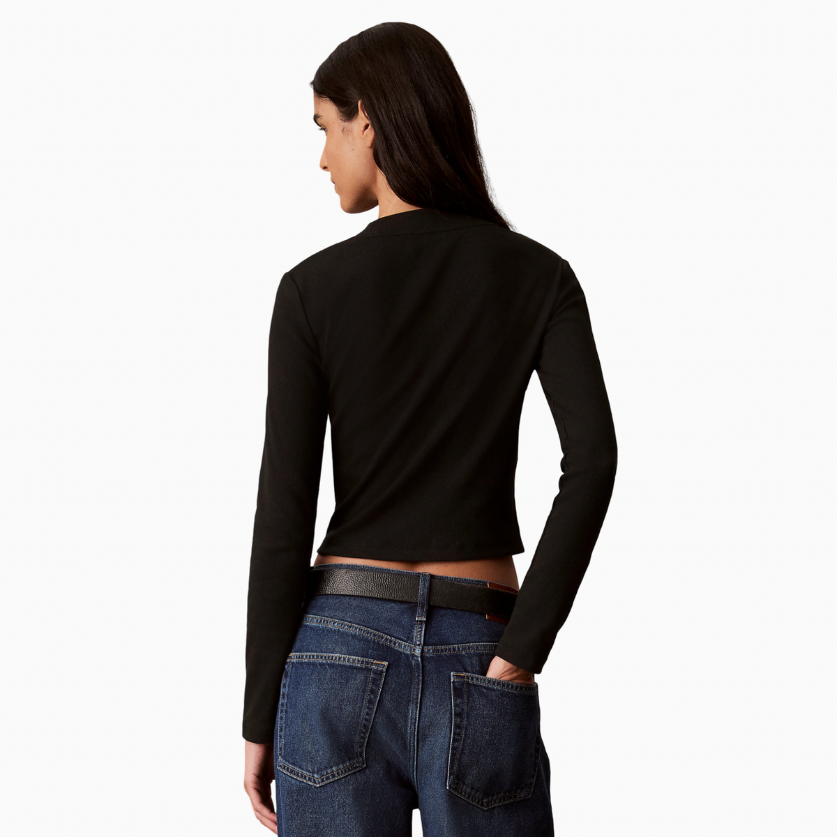 Дамски пуловер Calvin Klein Jeans Women Sweater LV047A803G UB1 Back View