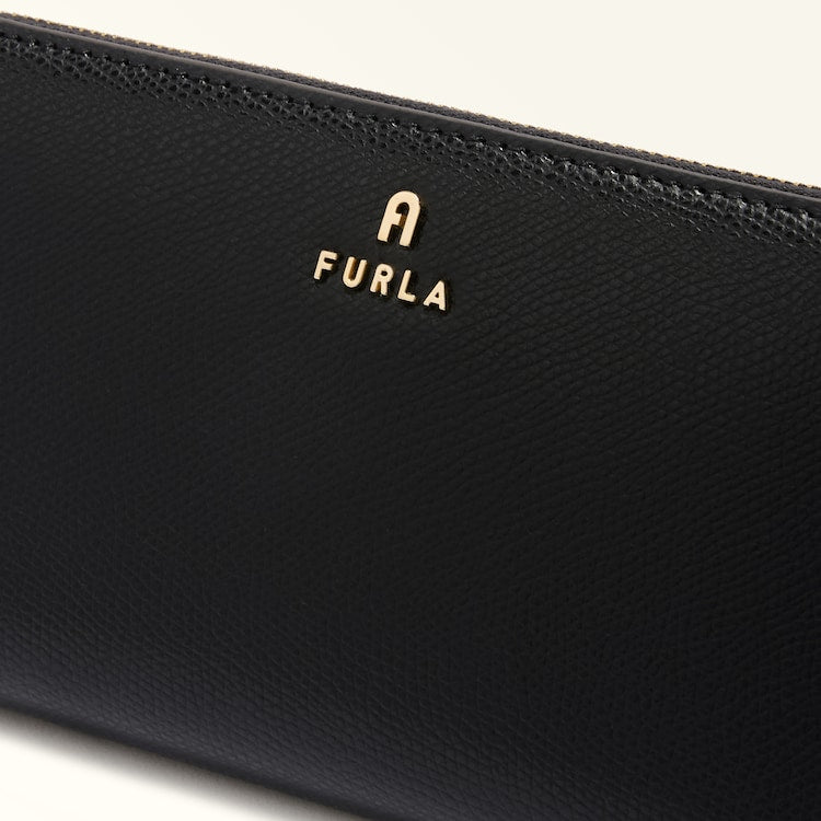 Дамско клъч портмоне Women’s clutch wallet Furla Camelia WP00322ARE000 O6000 Black Logo view
