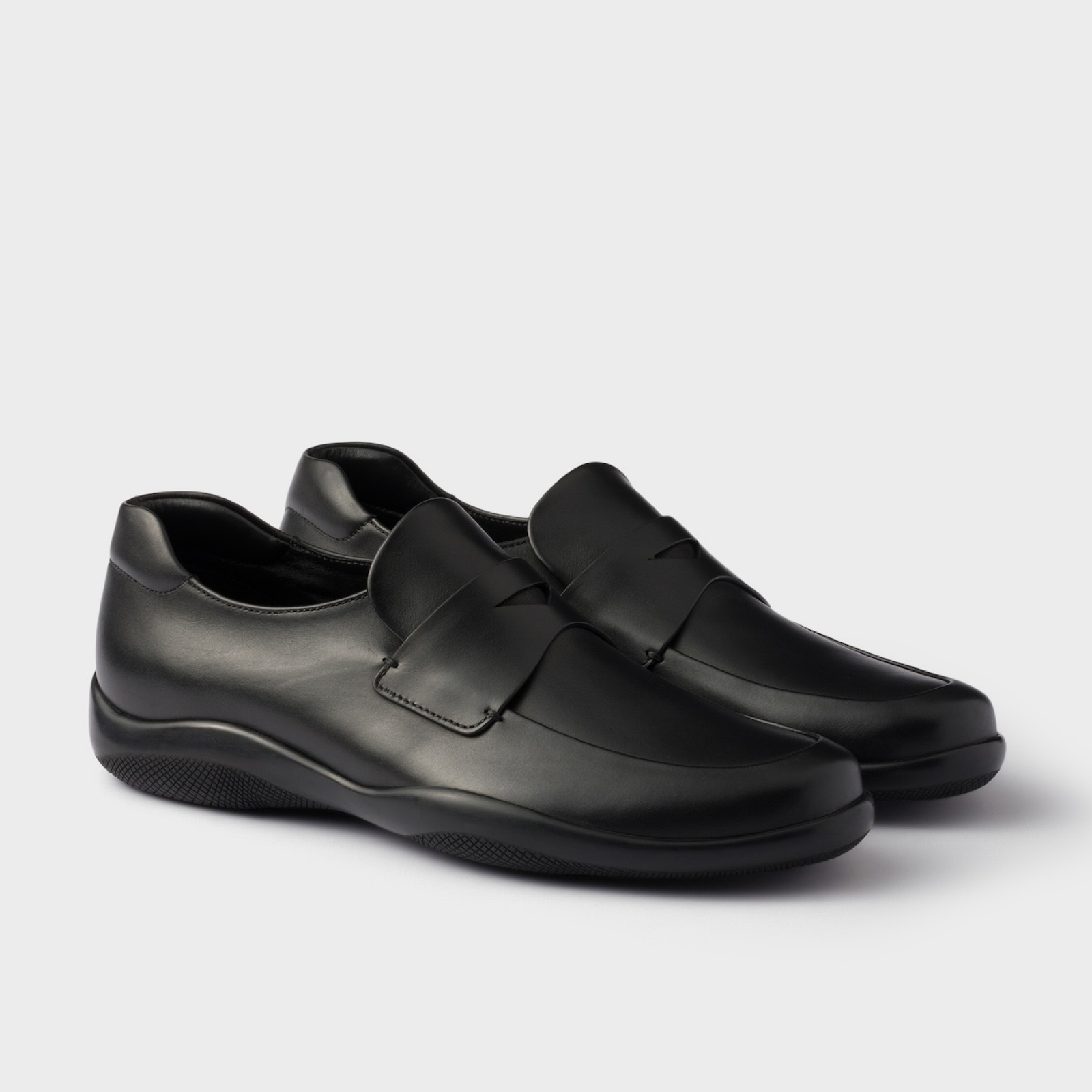 Prada Toblach Loafers 4D3612 070 F0002 F D001 Lateral View