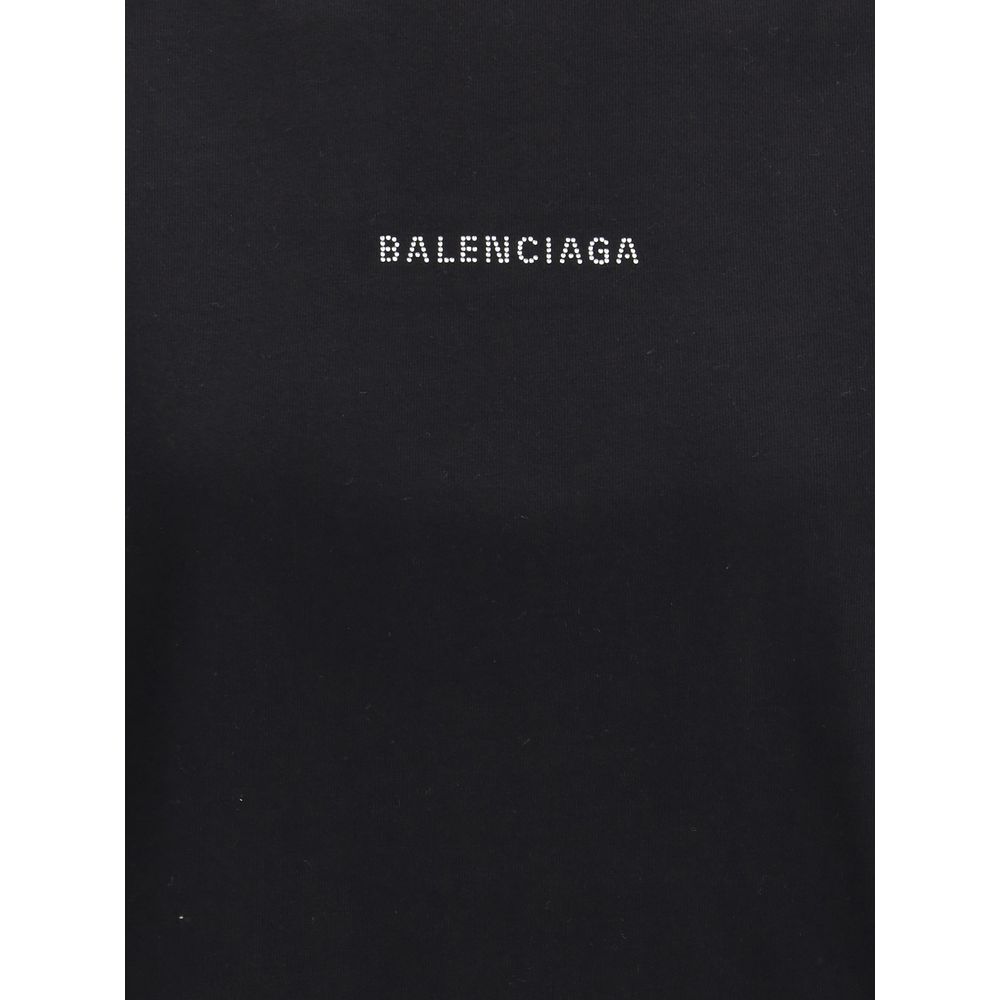 Тениска с висока яка Balenciaga