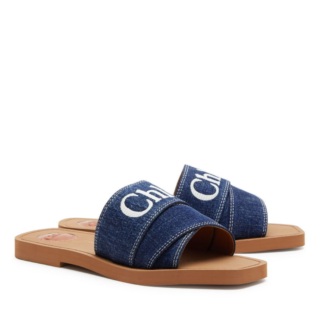 Дамски сандали Chloé Woody Slide Sandals