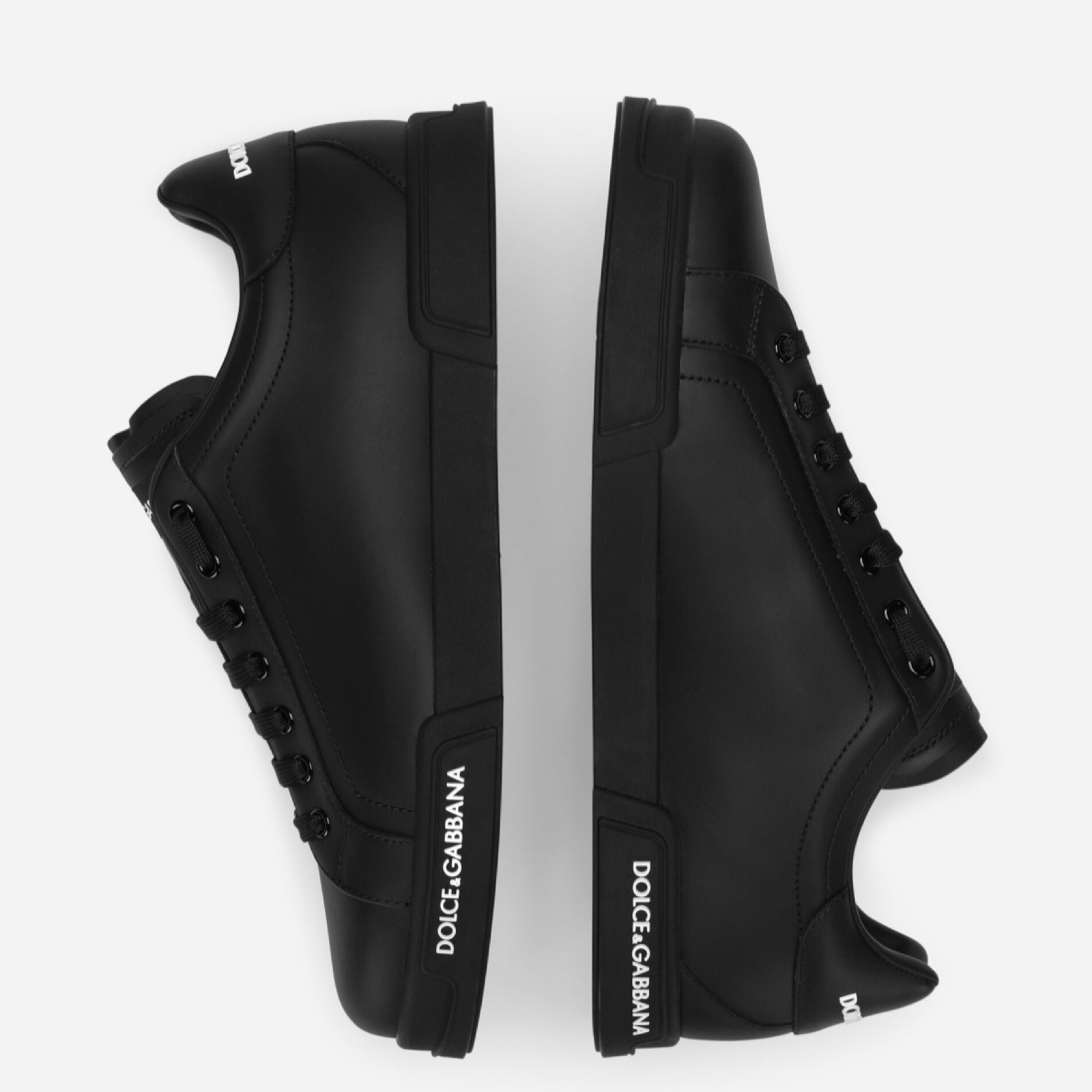 Мъжки черни кецове Dolce & Gabbana Portofino Men Sneakers